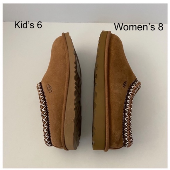 UGG Tasman Slippers Chestnut Kid’s 5 6 = Women’s 7 8 - Picture 14 of 16